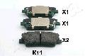Klocki hamulcowe - komplet51-0K-K11, ASHIKA w ofercie sklepu e-autoparts.pl 