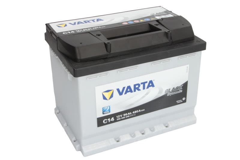 Akumulator, BLACK dynamic 56Ah 480A (L-) do Alfy, 5564000483122, VARTA w ofercie sklepu e-autoparts.pl 