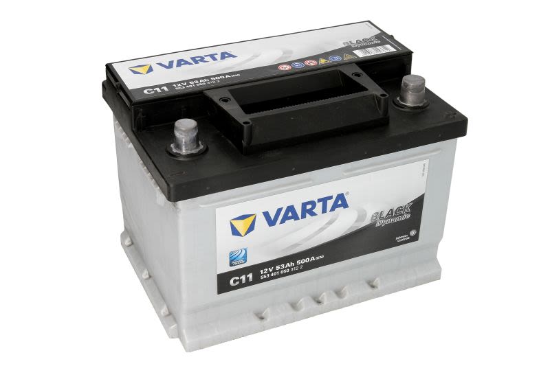 Akumulator, BLACK dynamic 53Ah 500A (L-) do Opla, 5534010503122, VARTA w ofercie sklepu e-autoparts.pl 