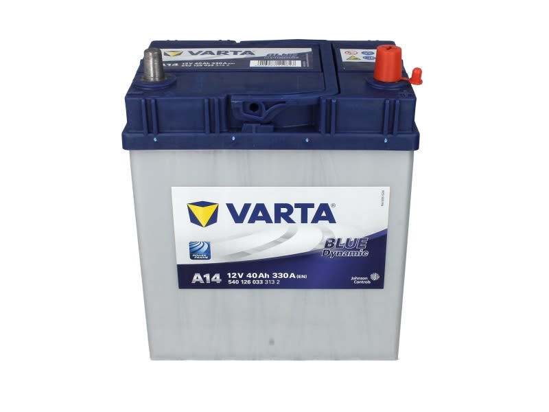 Akumulator, BLUE dynamic 40Ah 330A (L-) do Chevroleta, 5401260333132, VARTA w ofercie sklepu e-autoparts.pl 