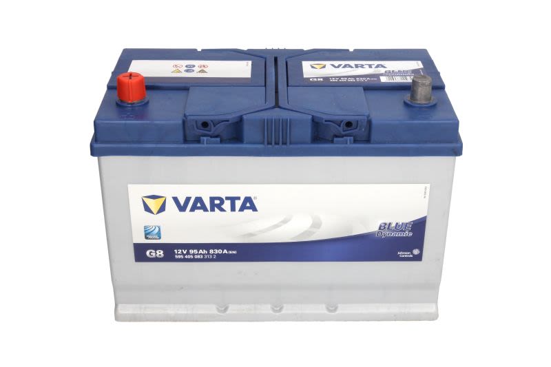 Akumulator, BLUE dynamic 95Ah 830A (L+) do Forda, 5954050833132, VARTA w ofercie sklepu e-autoparts.pl 