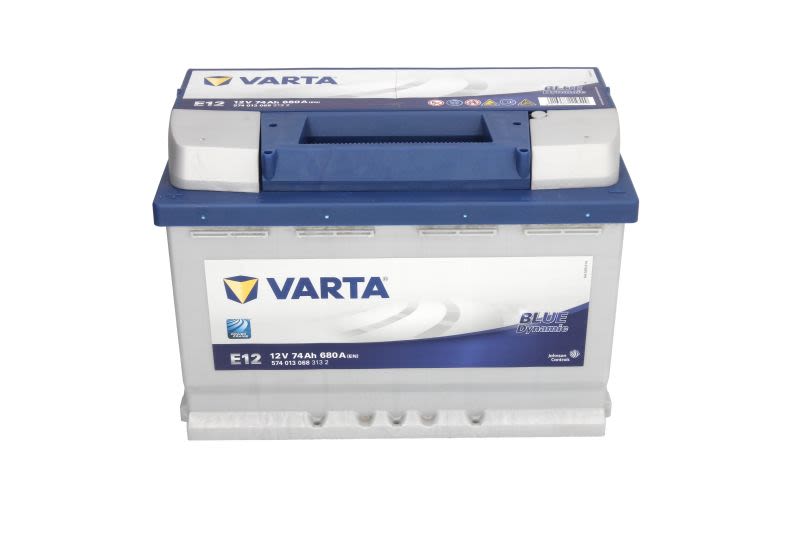 Akumulator, BLUE dynamic 74Ah 680A (L+) do Fiata, 5740130683132, VARTA w ofercie sklepu e-autoparts.pl 