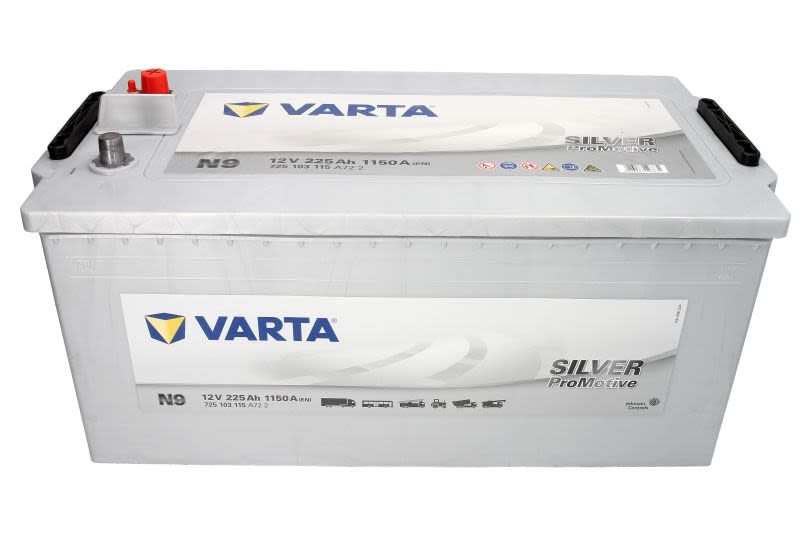 Akumulator, ProMotive SHD 225Ah 115A, 725103115A722, VARTA w ofercie sklepu e-autoparts.pl 