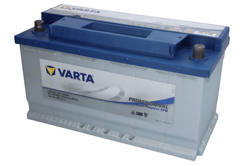 Akumulator, Professional Dual Purpose EFB 95Ah 850A (L-), 930095085B912, VARTA w ofercie sklepu e-autoparts.pl 