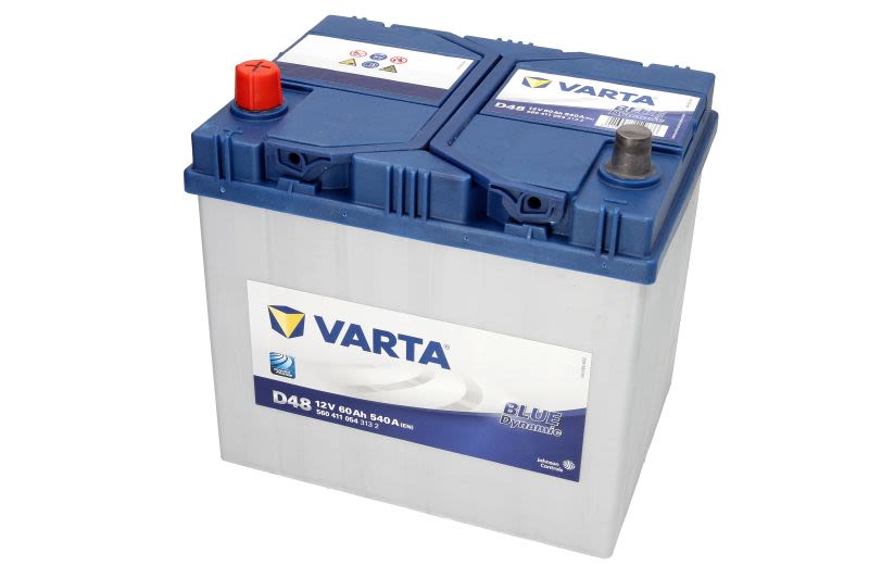 Akumulator, BLUE dynamic 60Ah 540A (L+) do Chevroleta, 5604110543132, VARTA w ofercie sklepu e-autoparts.pl 