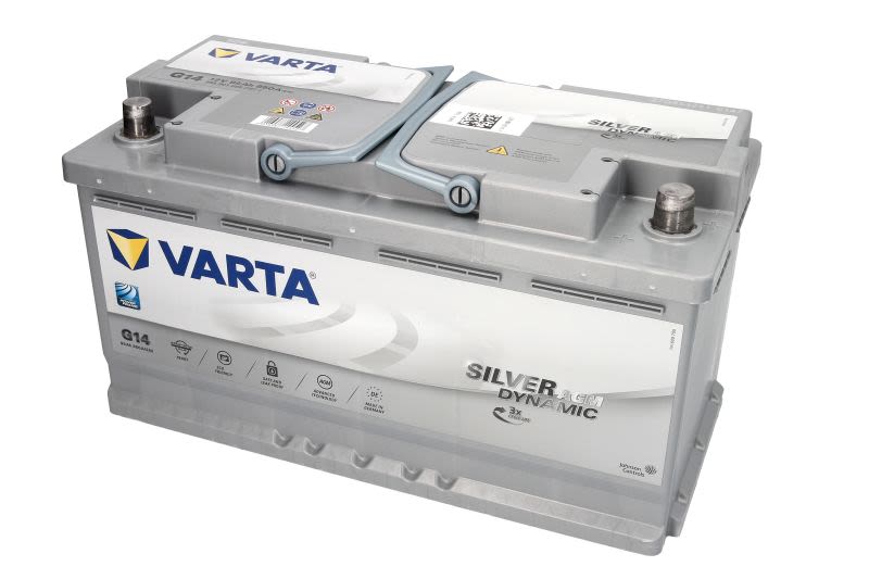 Akumulator, SILVER dynamic AGM 95Ah 850A (L-) do BMW, 595901085D852, VARTA w ofercie sklepu e-autoparts.pl 