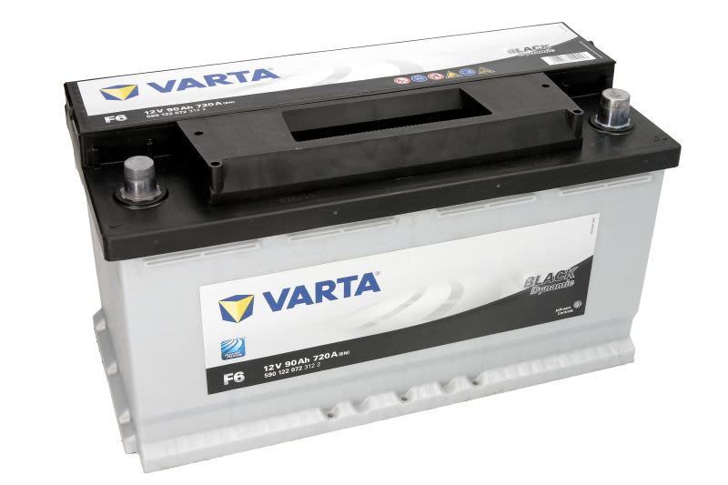 Akumulator, BLACK dynamic 90Ah 720A (L-) do Citroena, 5901220723122, VARTA w ofercie sklepu e-autoparts.pl 