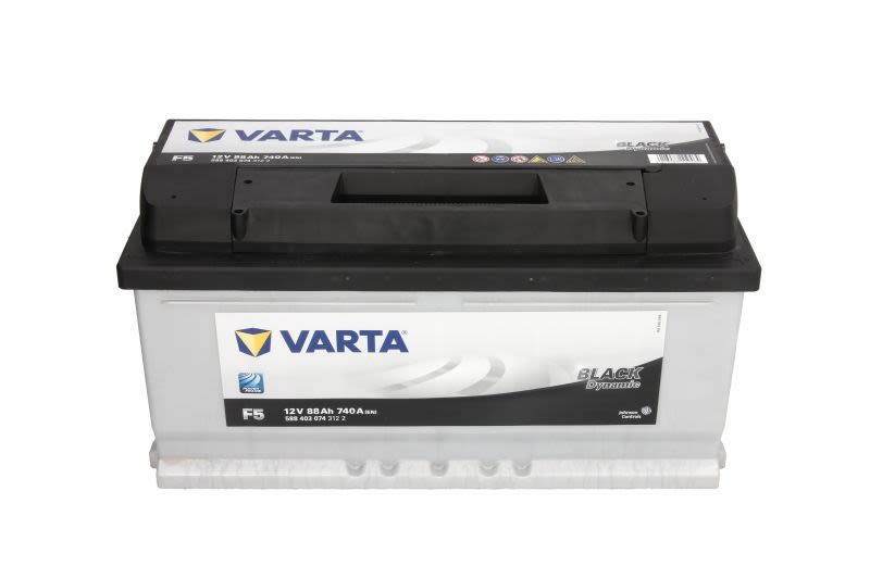 Akumulator, BLACK dynamic 88Ah 740A (L-) do Volvo, 5884030743122, VARTA w ofercie sklepu e-autoparts.pl 