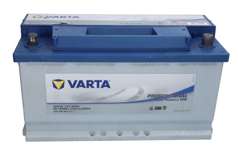 Akumulator, Professional Dual Purpose EFB 95Ah 850A (L-), 930095085B912, VARTA w ofercie sklepu e-autoparts.pl 