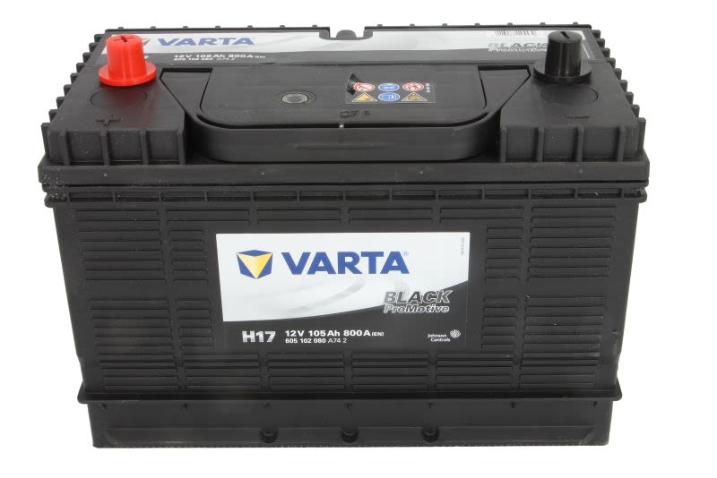 Akumulator, ProMotive HD 105Ah 800A do Land Rovera, 605102080A742, VARTA w ofercie sklepu e-autoparts.pl 