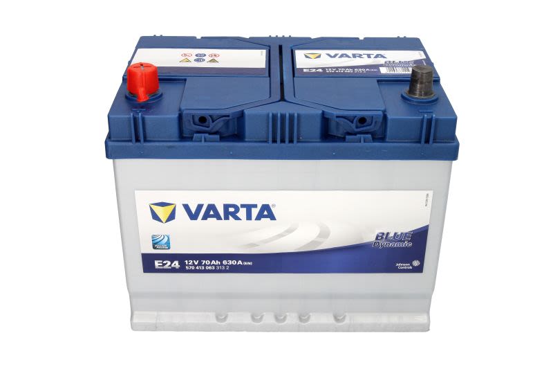 Akumulator, BLUE dynamic 70Ah 630A (L+) do Alfy, 5704130633132, VARTA w ofercie sklepu e-autoparts.pl 