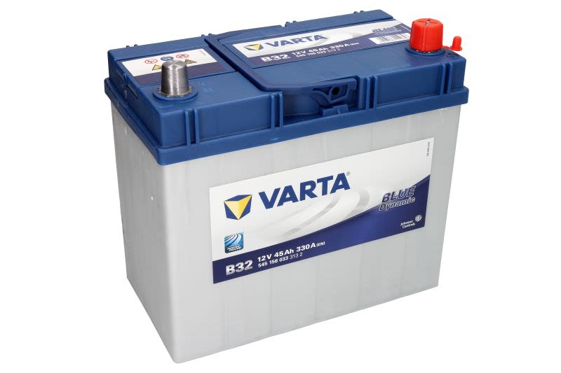 Akumulator, BLUE dynamic 45Ah 330A (L-) do Nissana, 5451560333132, VARTA w ofercie sklepu e-autoparts.pl 