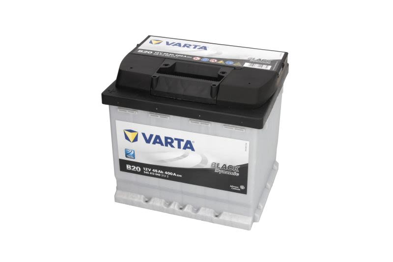 Akumulator, BLACK dynamic 45Ah 400A (L+) do Fiata, 5454130403122, VARTA w ofercie sklepu e-autoparts.pl 