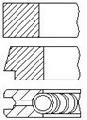 Zestaw pierścieni tłokowych do Renault, PR33-000, FAI w ofercie sklepu e-autoparts.pl 