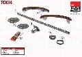 Zestaw łańcucha rozrządu do Toyoty, TCK34, FAI w ofercie sklepu e-autoparts.pl 
