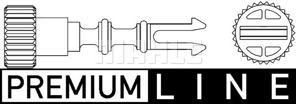 Śruba, korek chłodnicy, BEHR *** PREMIUM LINE *** CRX 52 000P MAHLE