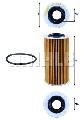 Filtr oleju do Audi, OX 1076D, MAHLE w ofercie sklepu e-autoparts.pl 