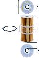 Filtr oleju do Opla, OX 389/1D, MAHLE w ofercie sklepu e-autoparts.pl 