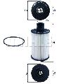 Filtr oleju do Jaguara, OX 774D, MAHLE w ofercie sklepu e-autoparts.pl 