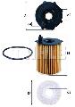 Filtr oleju do Fiata, OX 171/16D, MAHLE w ofercie sklepu e-autoparts.pl 