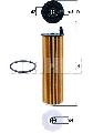 Filtr oleju do Mercedesa, OX 823/6D, MAHLE w ofercie sklepu e-autoparts.pl 