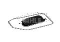 Filtr hydrauliczny, automatyczna skrzynia biegów do Audi, HX 84D, MAHLE w ofercie sklepu e-autoparts.pl 