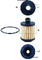 Filtr oleju do Suzuki, OX 553D, MAHLE w ofercie sklepu e-autoparts.pl 