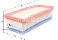 Filtr powietrza do Daci, LX 3542, MAHLE w ofercie sklepu e-autoparts.pl 