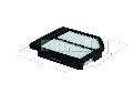 Filtr powietrza do Hondy, LX 2123, MAHLE w ofercie sklepu e-autoparts.pl 