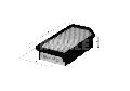 Filtr powietrza do Hyundia, LX 2739, MAHLE w ofercie sklepu e-autoparts.pl 