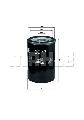 Filtr oleju do Audi, OC 47, MAHLE w ofercie sklepu e-autoparts.pl 