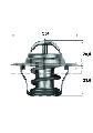 Termostat układu chłodzenia do Nissana, TX 14 80D, MAHLE w ofercie sklepu e-autoparts.pl 