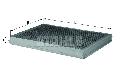 Filtr kabinowy przeciwpyłkowy do Mercedesa, LAK 307, MAHLE w ofercie sklepu e-autoparts.pl 