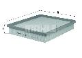 Filtr powietrza do Cadilaca, LX 1467, MAHLE w ofercie sklepu e-autoparts.pl 
