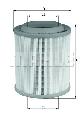 Filtr powietrza do Audi, LX 1275, MAHLE w ofercie sklepu e-autoparts.pl 