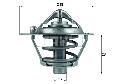 Termostat układu chłodzenia do Forda, TX 108 82D, MAHLE w ofercie sklepu e-autoparts.pl 