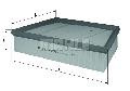 Filtr powietrza do Land Rovera, LX 3246, MAHLE w ofercie sklepu e-autoparts.pl 
