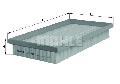 Filtr powietrza do Mazdy, LX 936, MAHLE w ofercie sklepu e-autoparts.pl 