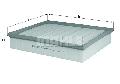 Filtr powietrza do Audi, LX 469/1, MAHLE w ofercie sklepu e-autoparts.pl 