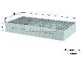 Filtr kabinowy przeciwpyłkowy do Mercedesa, LAK 295/S, MAHLE w ofercie sklepu e-autoparts.pl 