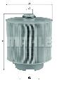 Filtr powietrza do Audi, LX 1006/2D, MAHLE w ofercie sklepu e-autoparts.pl 