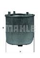 Filtr paliwa do Forda, KL 780, MAHLE w ofercie sklepu e-autoparts.pl 