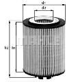 Filtr oleju do Benetleya, OX 557D, MAHLE w ofercie sklepu e-autoparts.pl 