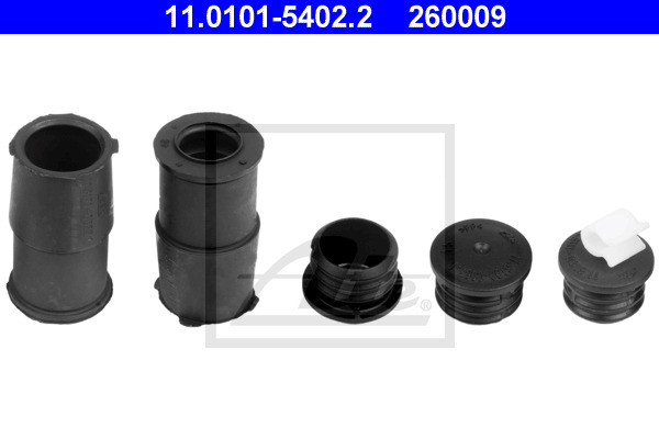 Zestaw tulei prowadzących, zacisk hamulca 11.0101-5402.2 ATE