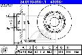 Tarcza hamulcowa do Citroena, 24.0110-0187.1, ATE w ofercie sklepu e-autoparts.pl 