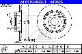 Tarcza hamulcowa do Fiata, 24.0110-0323.1, ATE w ofercie sklepu e-autoparts.pl 
