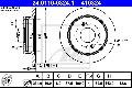 Tarcza hamulcowa do Kia, 24.0110-0324.1, ATE w ofercie sklepu e-autoparts.pl 