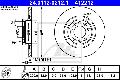 Tarcza hamulcowa do Citroena, 24.0112-0212.1, ATE w ofercie sklepu e-autoparts.pl 