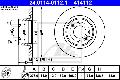 Tarcza hamulcowa do Citroena, 24.0114-0112.1, ATE w ofercie sklepu e-autoparts.pl 