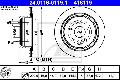 Tarcza hamulcowa do Nissana, 24.0116-0119.1, ATE w ofercie sklepu e-autoparts.pl 